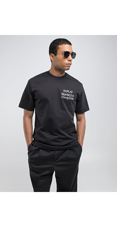 モンテカルロカントリークラブコレクションレギュラーフィットTシャツ 詳細画像